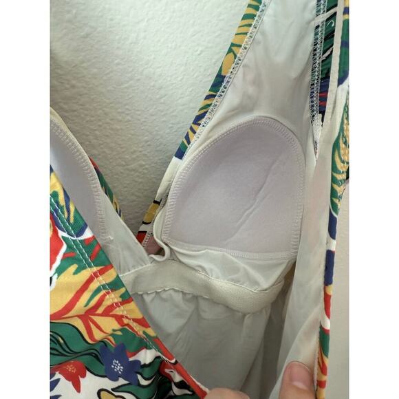 ModCloth One Piece Bonita Swimsuit Tropical Sie Small - Picture 8 of 8